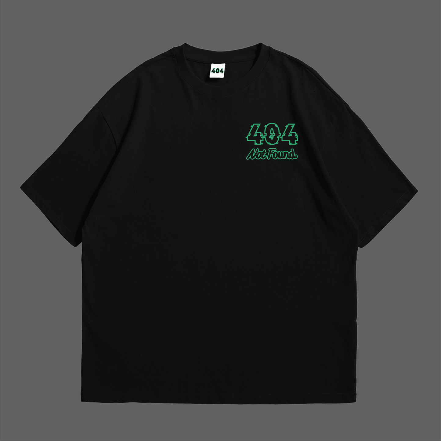POLO OVERSIZE 404 ERROR NEGRO