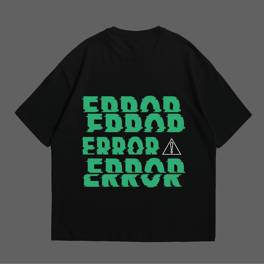 POLO OVERSIZE 404 ERROR NEGRO