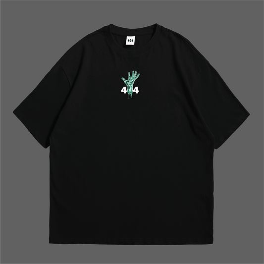 POLO OVERSIZE REBOOT YOUR MIND NEGRO